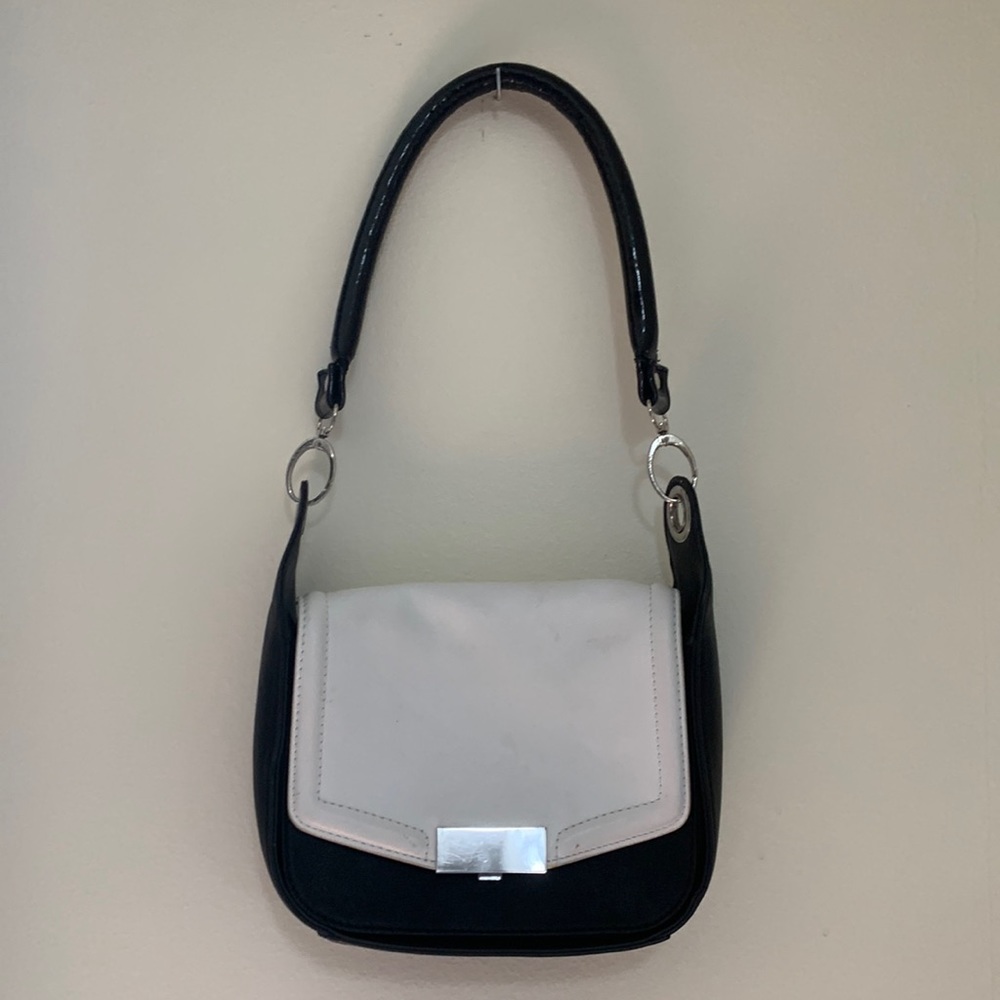 Black + White Mini Bag
